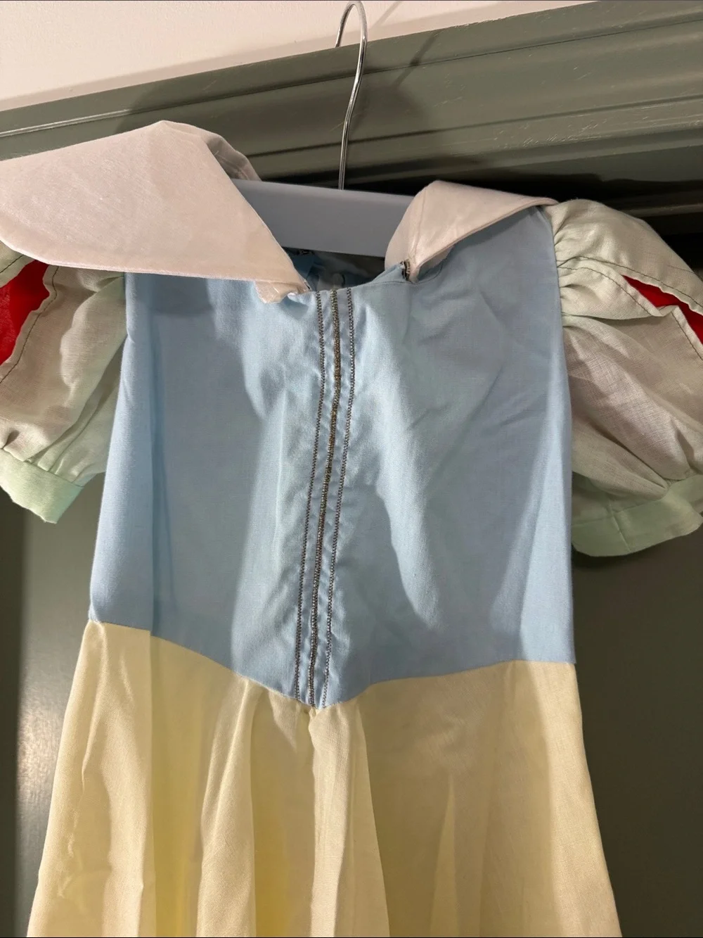 Vintage Hand Made Girls Snow White Dress